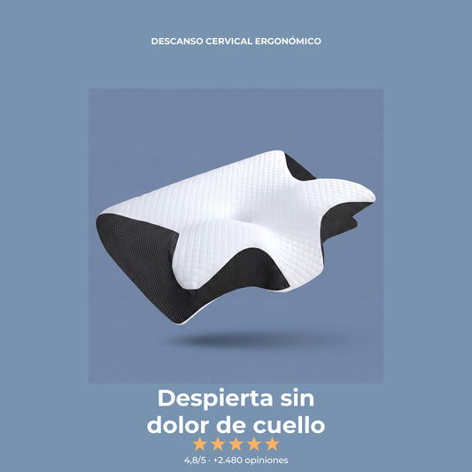 OrthoFlex almohada cervical ergonómica - despierta sin dolor de cuello