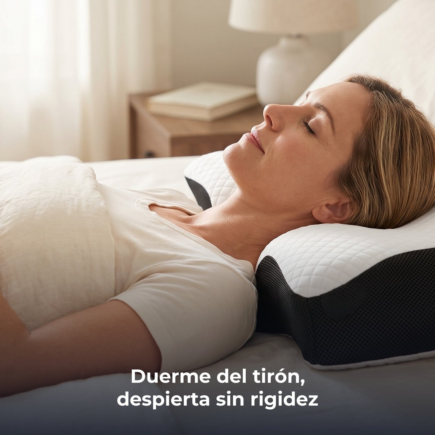 Duerme del tiron, despierta sin rigidez