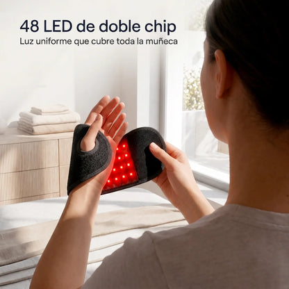 NeuroLux — 48 LED de doble chip, cobertura total de la muñeca